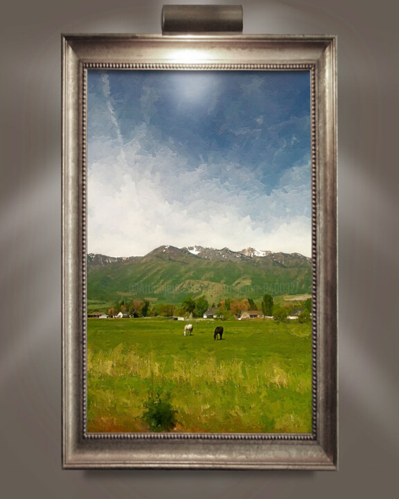 Work presented framed