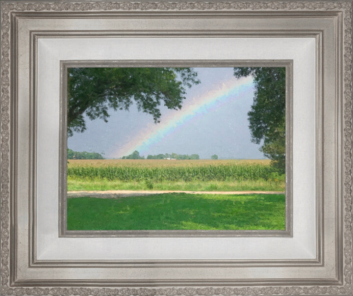 Work presented framed