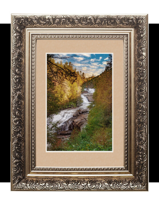 Work presented framed