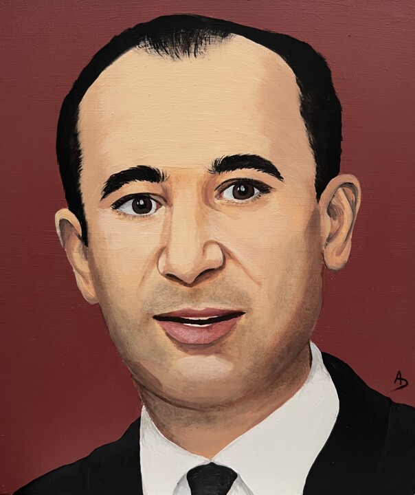 Georges A, 1965, Haïfa 绘画, 7.8x6.7 in