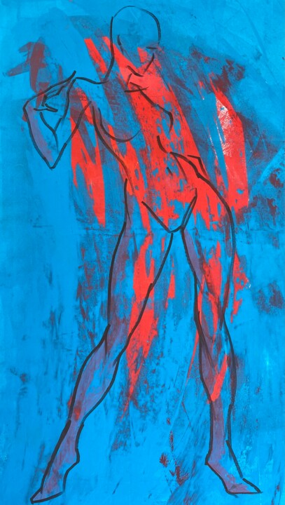 绘画,  36.6x21.3 in 