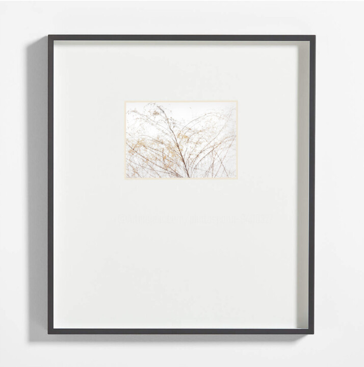 Work presented framed