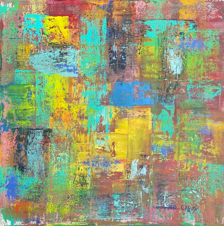 Unit #1050 “Daybreak at Legend Lakes” 绘画, 36x36 in