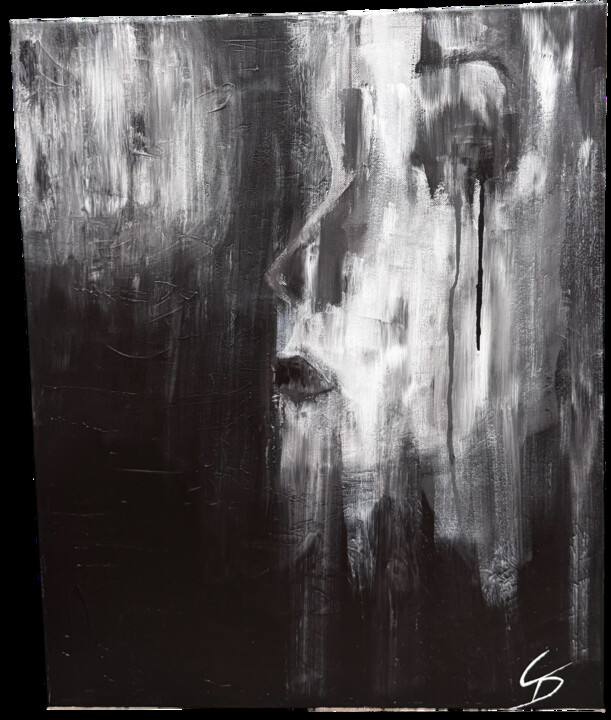 Au clair de lune 绘画, 24x19.7 in
