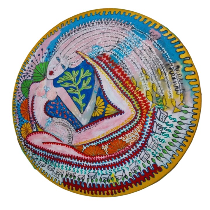 绘画,  47.2x47.2 in 