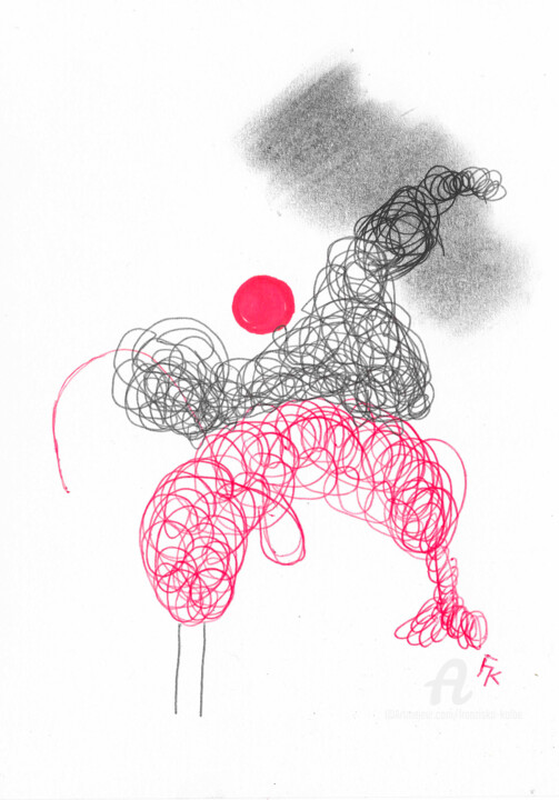 Kontaktimprovisation Nr. 3 图画, 8.3x5.8 in