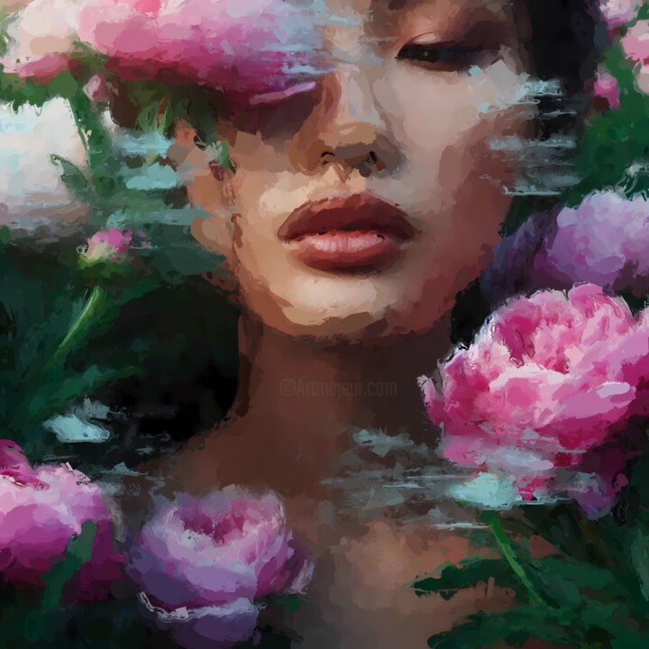 The scent of spring 绘画, 31.5x31.5 in