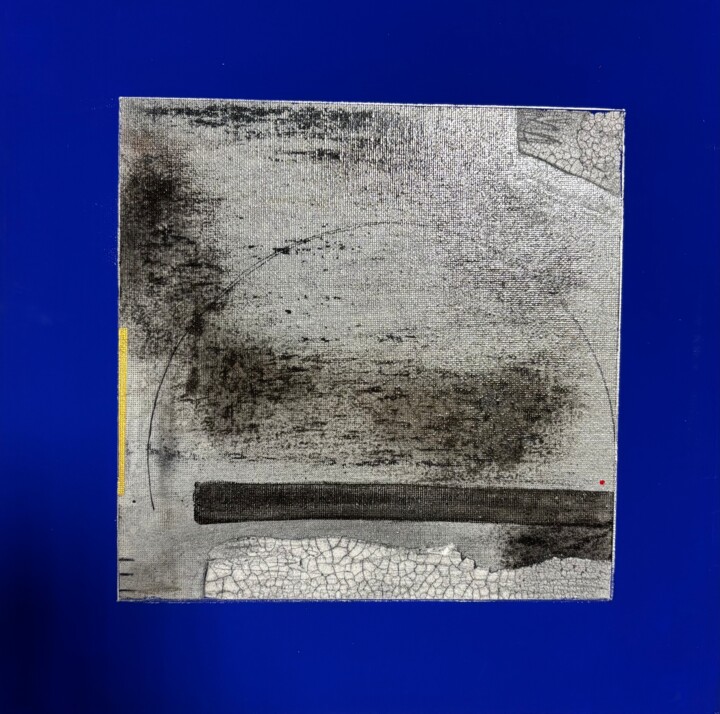 Painting titled "Fragment d’écho" by Franck.A, Original Artwork, Acrylic