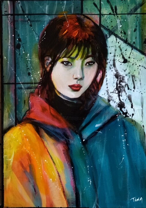 Kim 绘画, 18.1x13 in