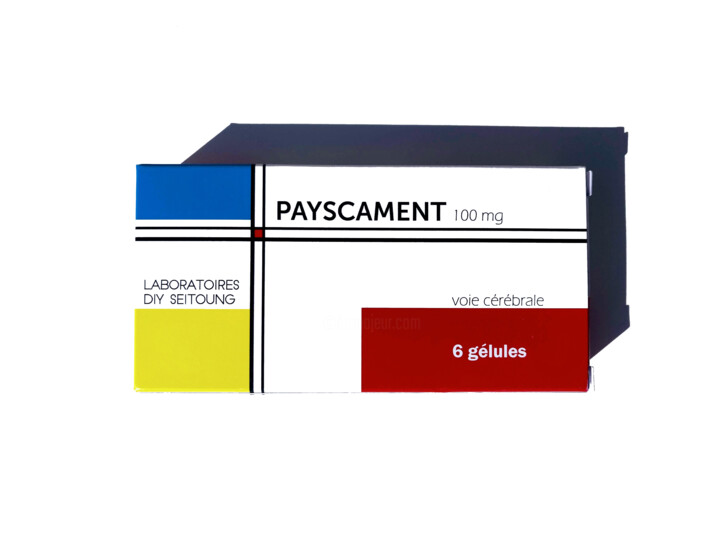 Boîte de Payscament - Générique série 1 Sculptuur, 2,4x3,9 in