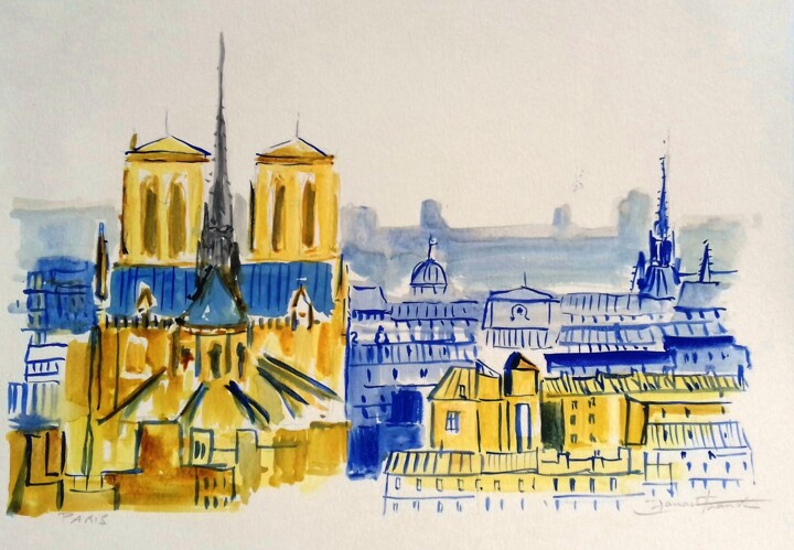 Paris Tablo, 11,8x15,8 in