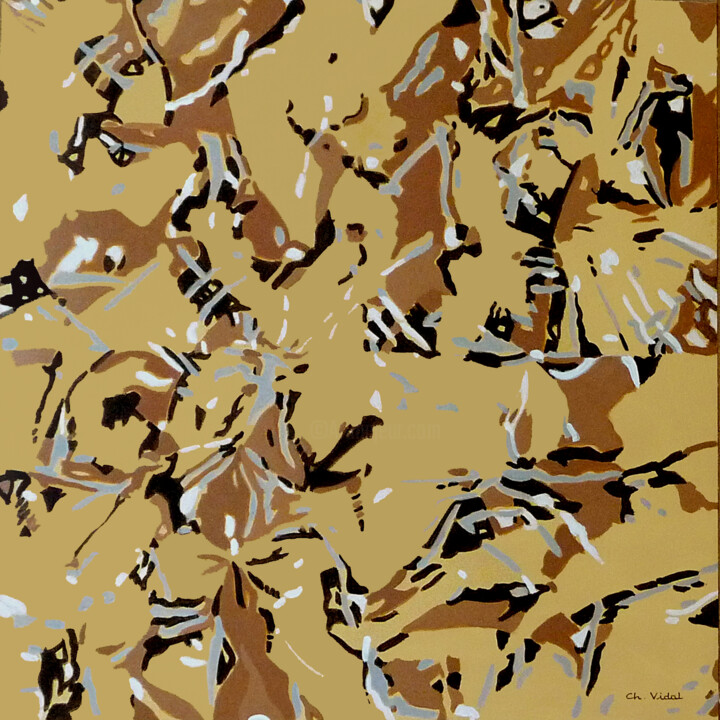 绘画,  19.7x19.7 in 