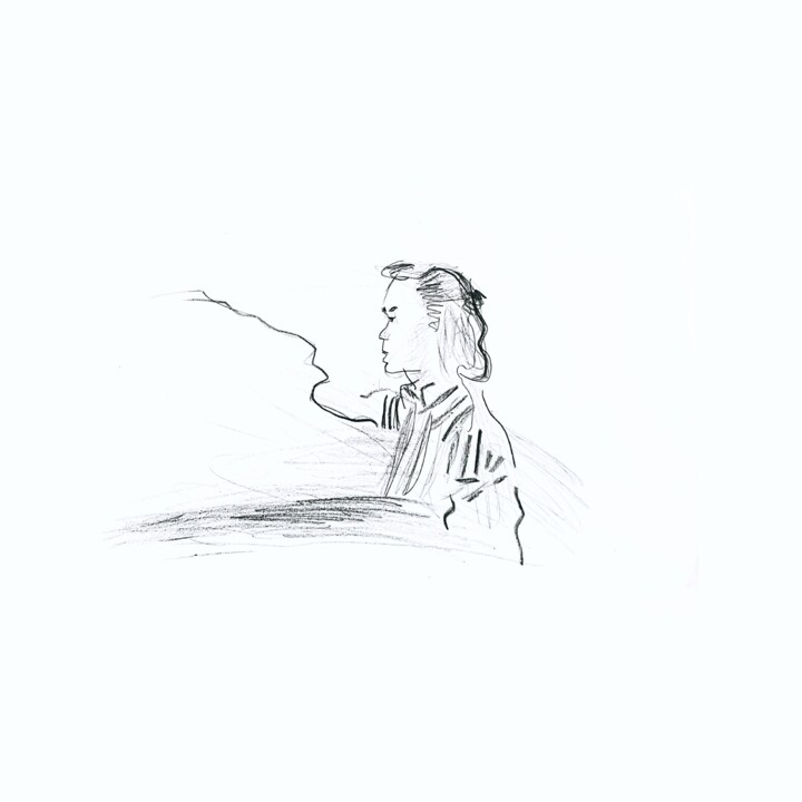 Untitled sketches 2 Disegno, 9,8x11,8 in
