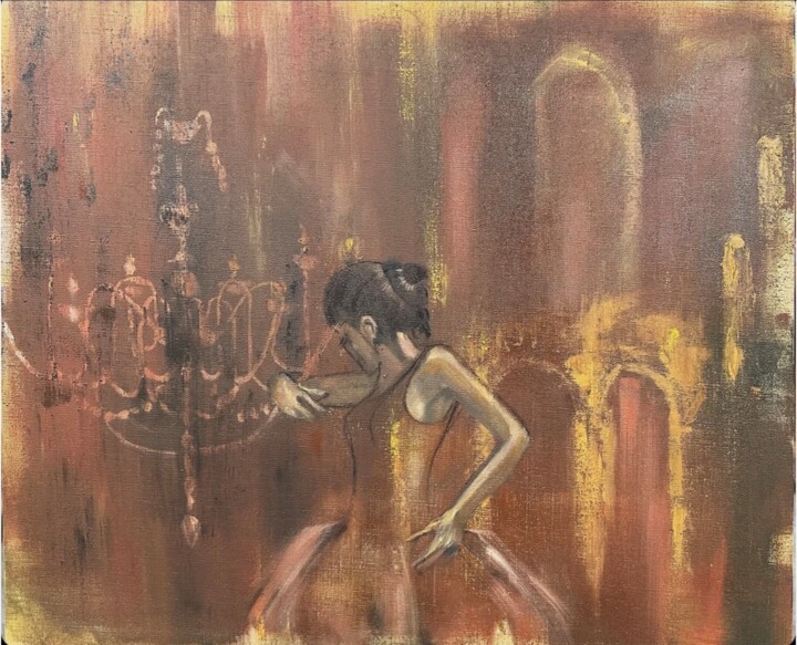 Danseuse 绘画, 19.7x23.6 in
