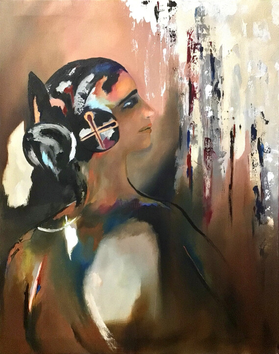 绘画,  36.2x28.7 in 