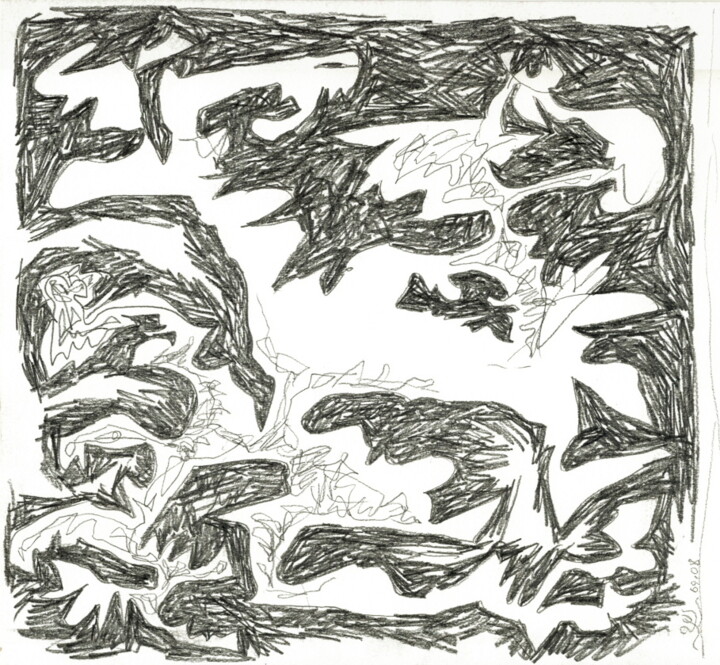 Dessein 2008 69 그림, 9.5x12.6 in
