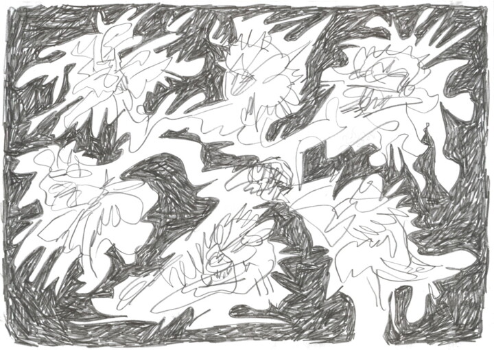 图画,  11.7x8.3 in 