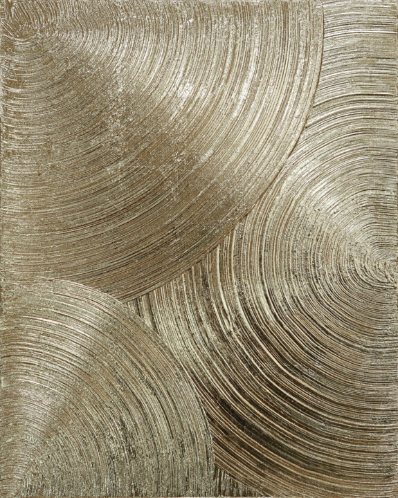 Golden Circle 绘画, 19.7x15.7 in