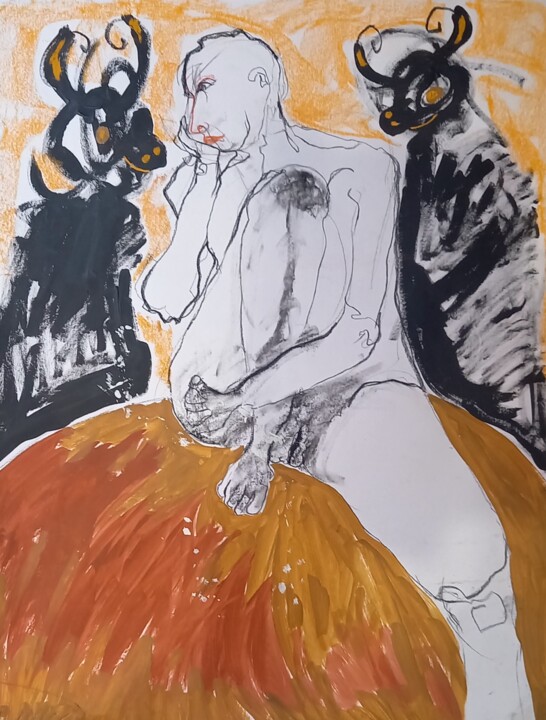 sapiens 1 图画, 25.6x19.7 in
