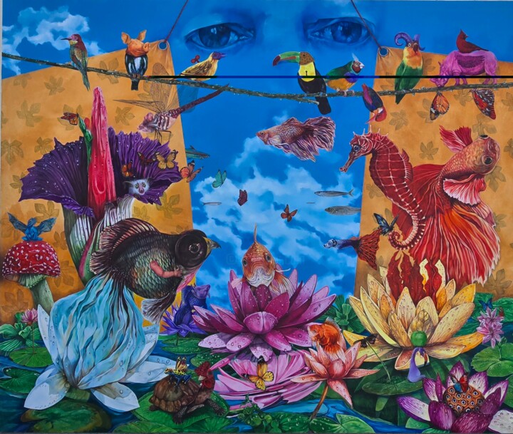 Pittura,  75x90 in 