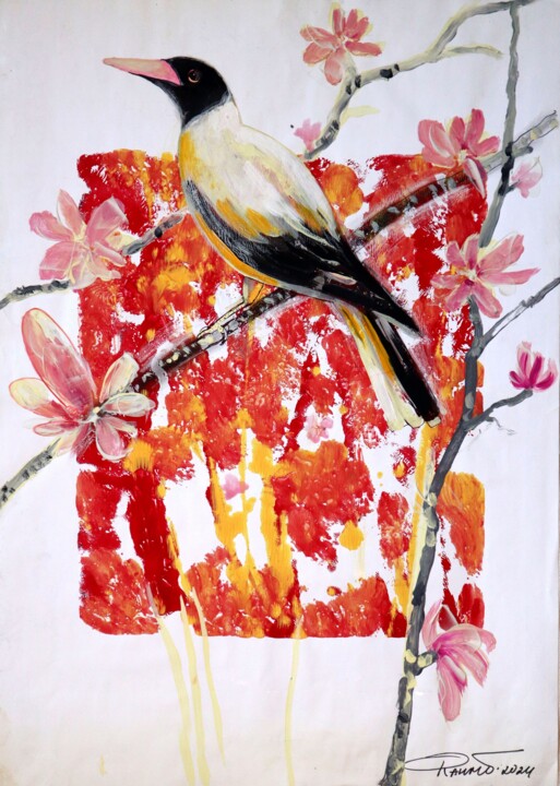 Schilderij,  23,2x16,5 in 