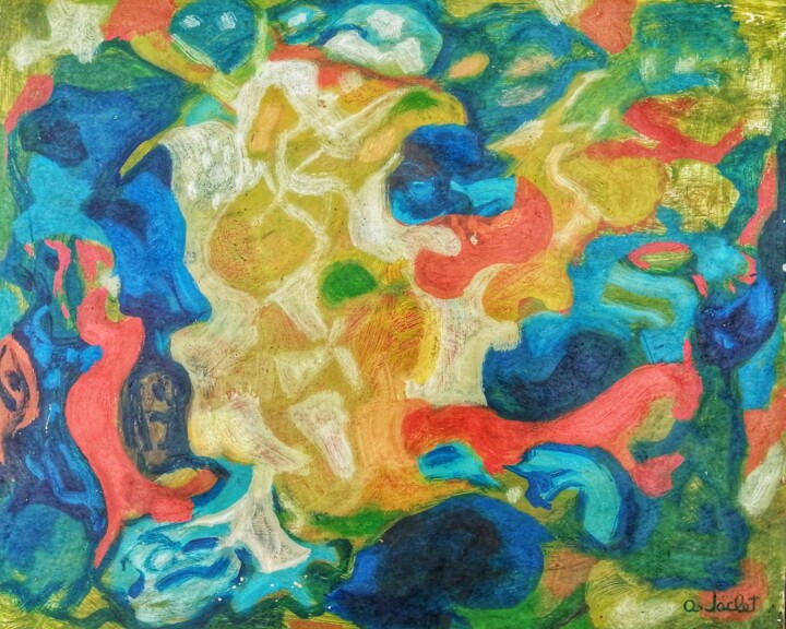 绘画,  15x18.1 in 