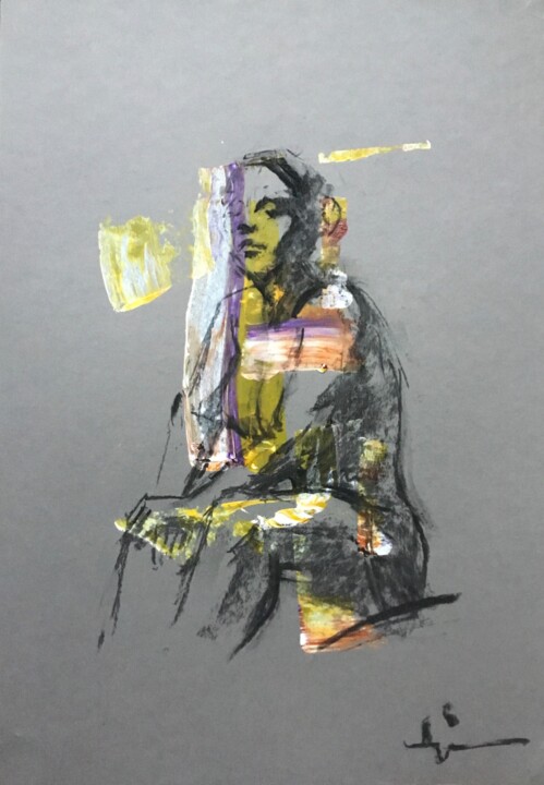 NMA Color Study 图画, 16.5x11.8 in