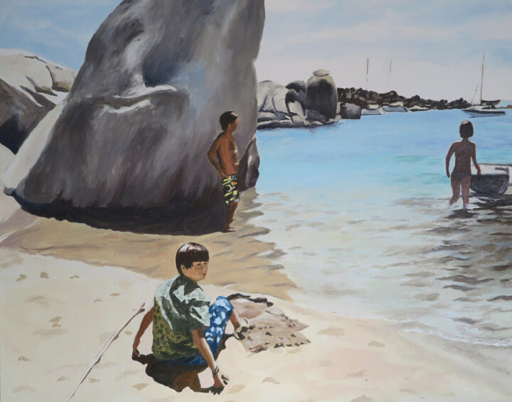 Iles Lavezzi 미술작품, 31.9x39.4 in