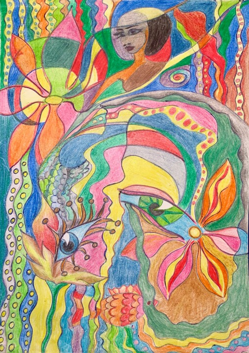 绘画,  11.6x8.3 in 