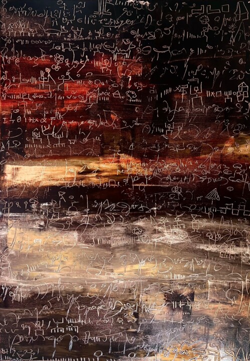 Moka chocolat café 미술작품, 39.4x27.6 in