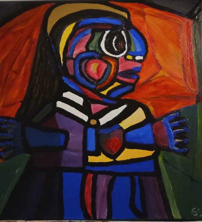 绘画,  23.6x23.6 in 
