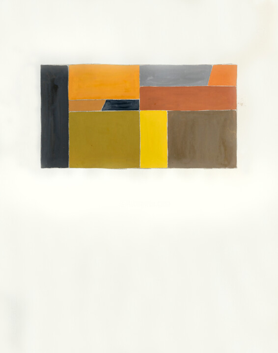 Arquitecturas Populares Nº 9 绘画, 25.6x20.1 in