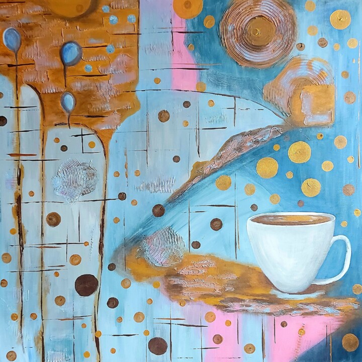 绘画,  27.6x27.6 in 