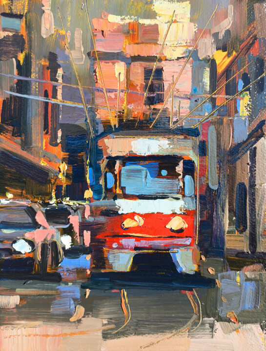 Schilderij,  7,9x5,9 in 