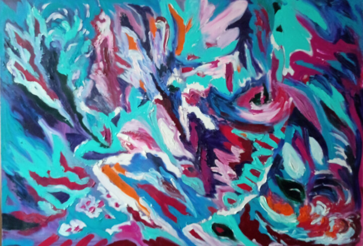 绘画,  27.6x39.4 in 