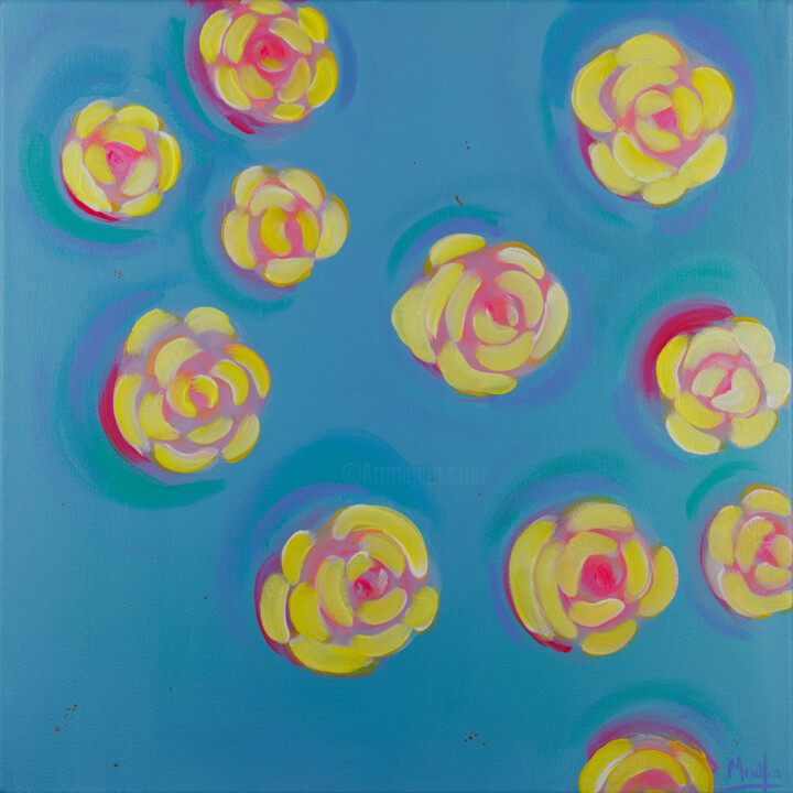 绘画,  15.8x15.8 in 