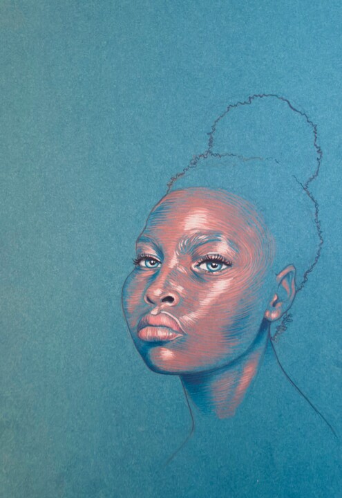 Girl 图画, 11.7x8.3 in