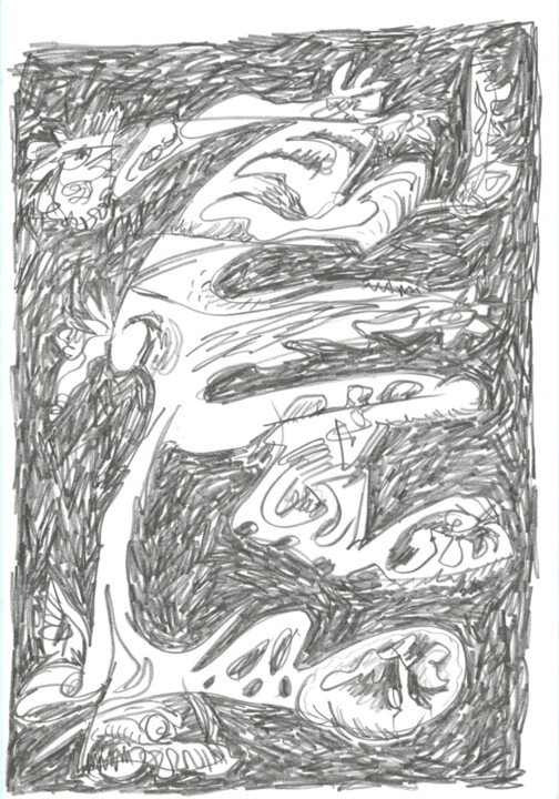 图画,  8.3x5.5 in 