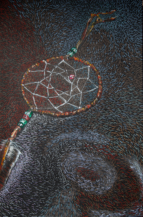 Σχέδιο με τίτλο "Shakti Objects 3" από Louis Lapointe, Αυθεντικά έργα τέχνης, Μολύβι