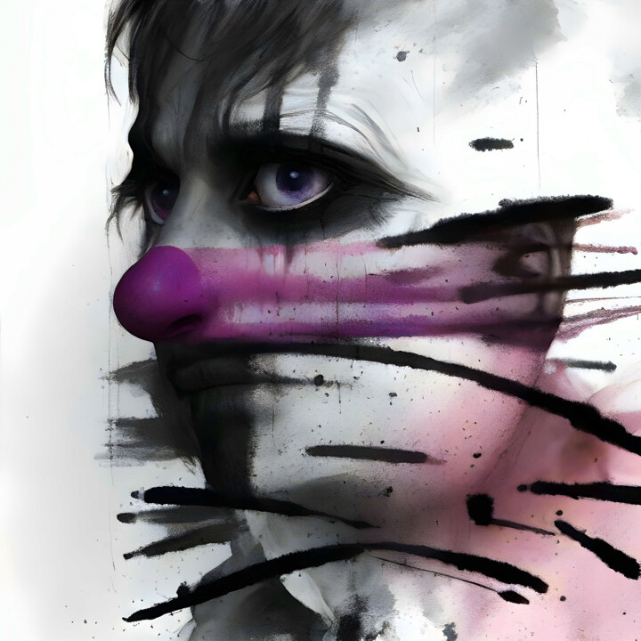 Digitale Kunst getiteld "Abstract of memory…" door Cwgraphy, Origineel Kunstwerk, 2D Digital Work