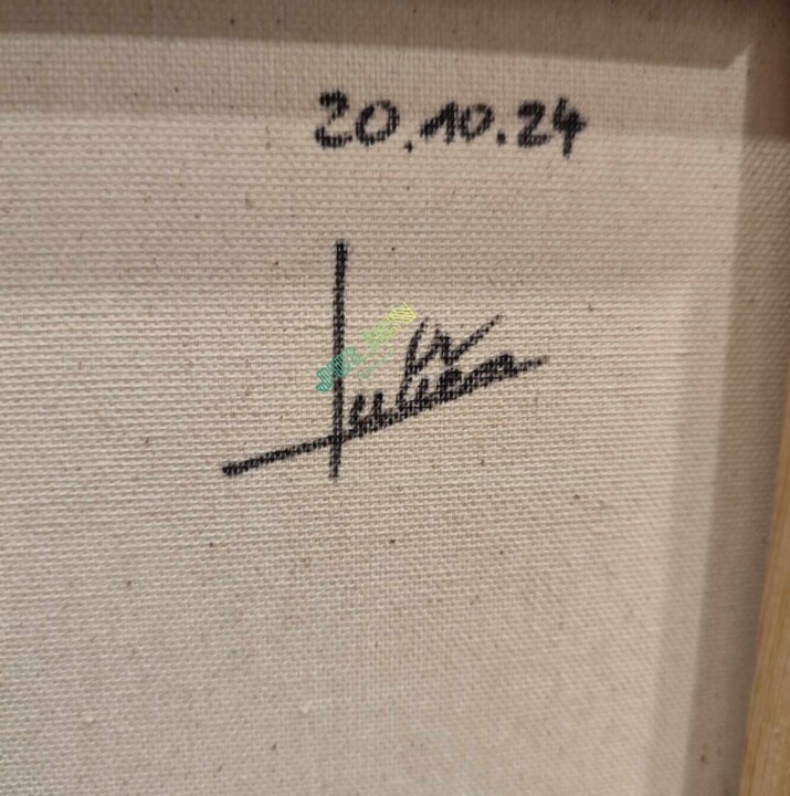 Arrière de l'œuvre