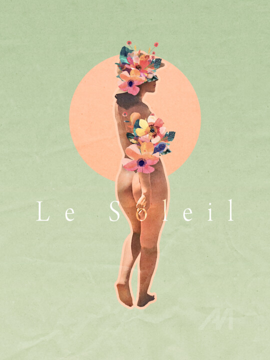 Le Soleil Dans Mon Âme 001 数字艺术