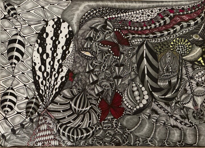 绘画,  19.7x27.6 in 