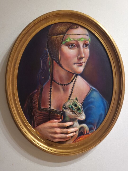 Digital renaissance. Pintura, 23,2x18,9 in
