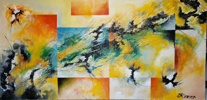 绘画,  24x480.7 in 