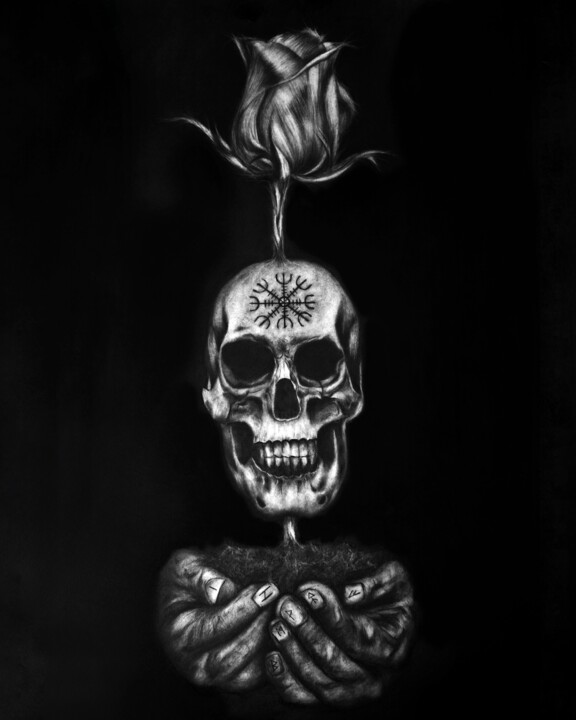 Ashes to Ashes Resim, 27,6x21,7 in