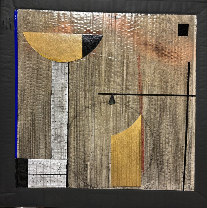 Painting titled "La pensée de l’équi…" by Franck.A, Original Artwork, Acrylic