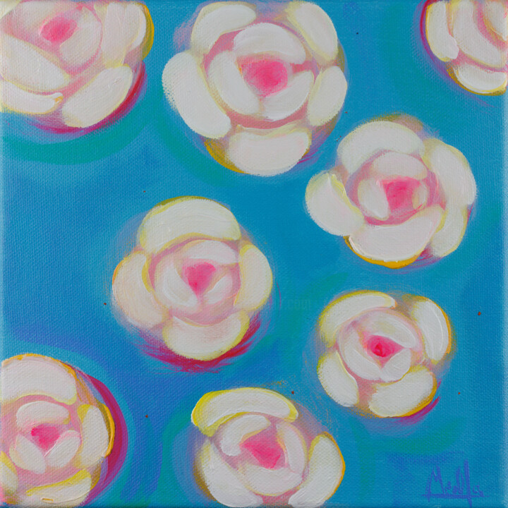 绘画,  7.9x7.9 in 