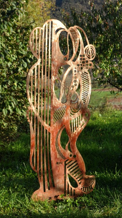 Cécilia 雕塑, 740.9x315 in