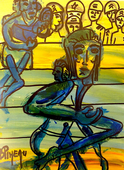 绘画,  12.6x9.5 in 